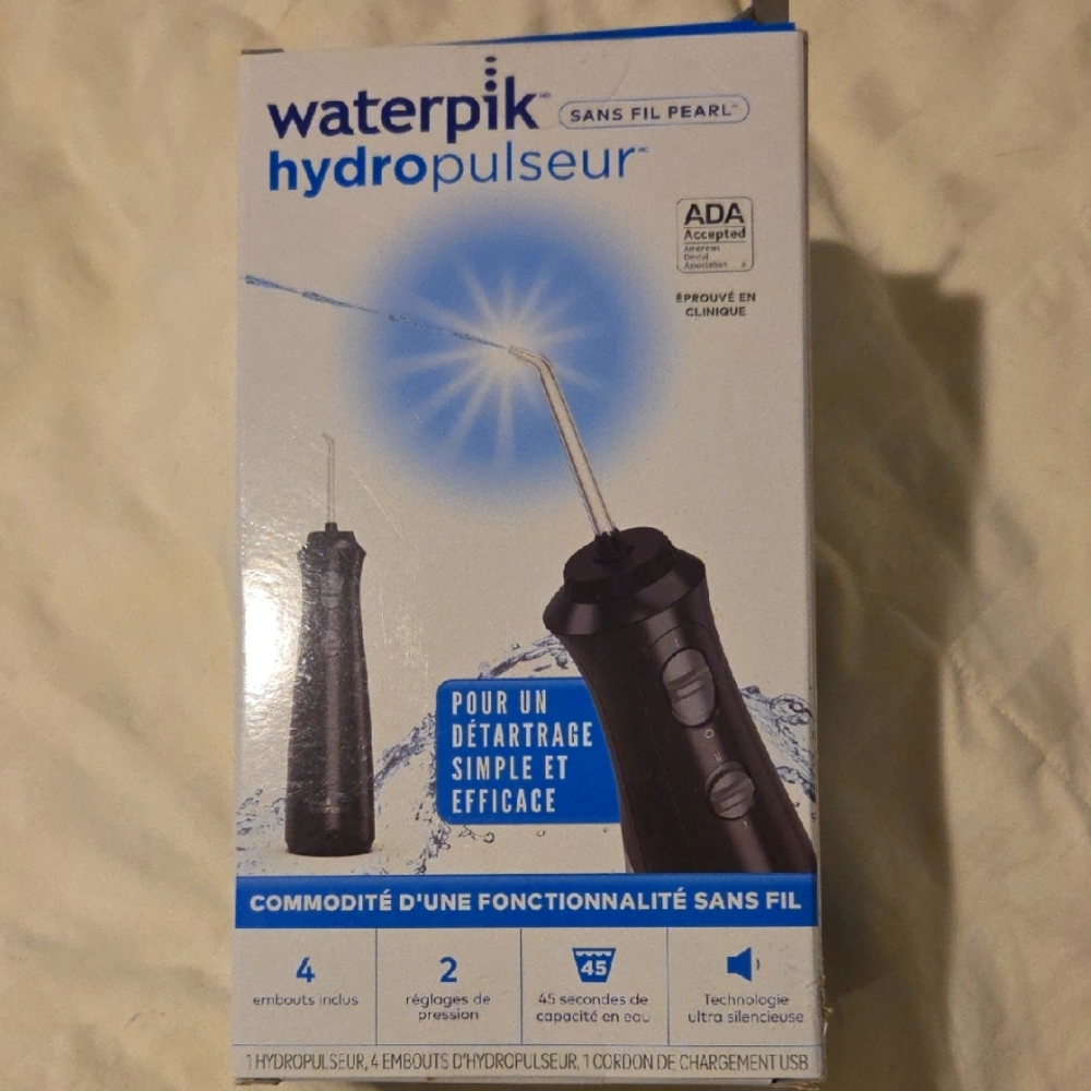 Waterpik Black Cordless Water Flosser